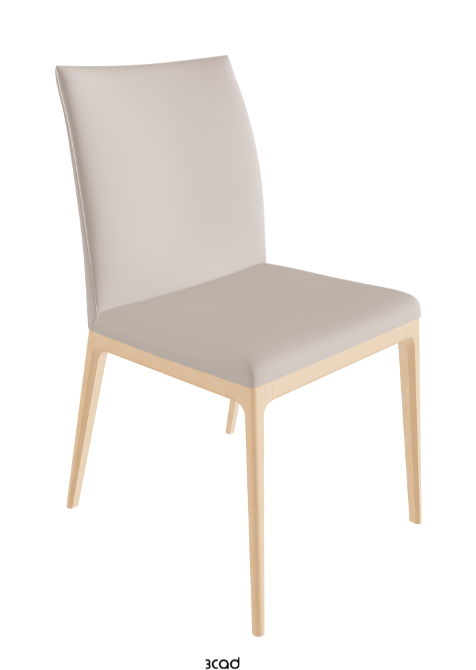 Arcadia Dining Chair_Natural Stained Beech_Soft Leather_Nymph
