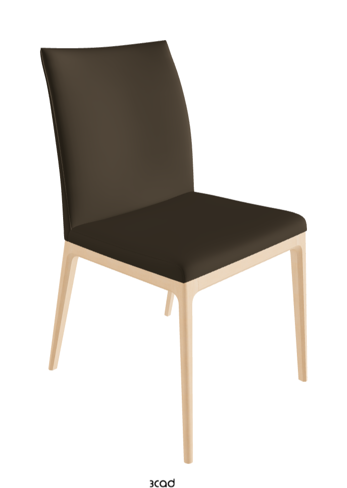 Arcadia Dining Chair_Natural Stained Beech_Soft Leather_Bruno