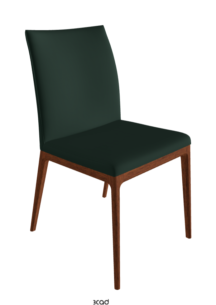 Arcadia Dining Chair_Walnut Canaletto Stained Beech_Soft Leather_Sherwood