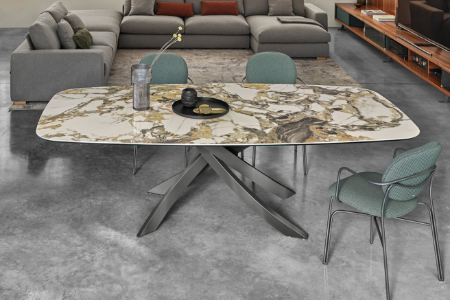 Artistico Barrel Fix Dining Table (Multiple Sizes)