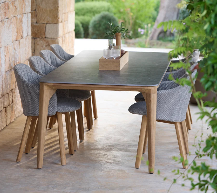 Cane-line Choice chair with Teak Legs