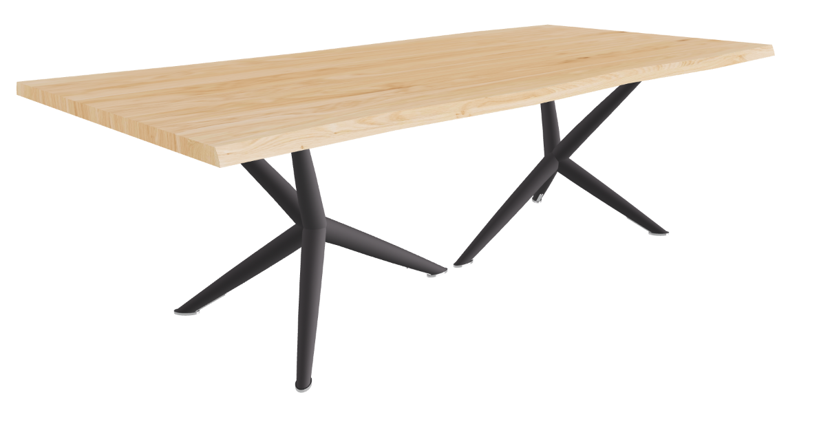 Cattelan Italia Atlantis Wood Live Edged Dining Table