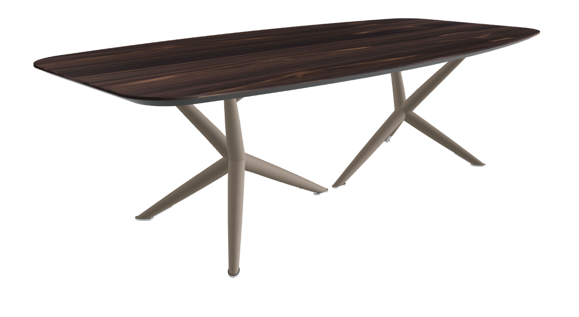 Cattelan Italia Atlantis Wood Barrel-Shaped Dining Table