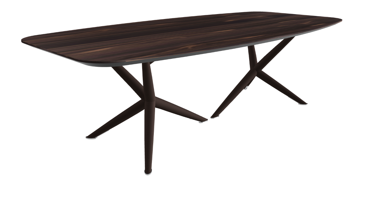 Cattelan Italia Atlantis Wood Barrel-Shaped Dining Table