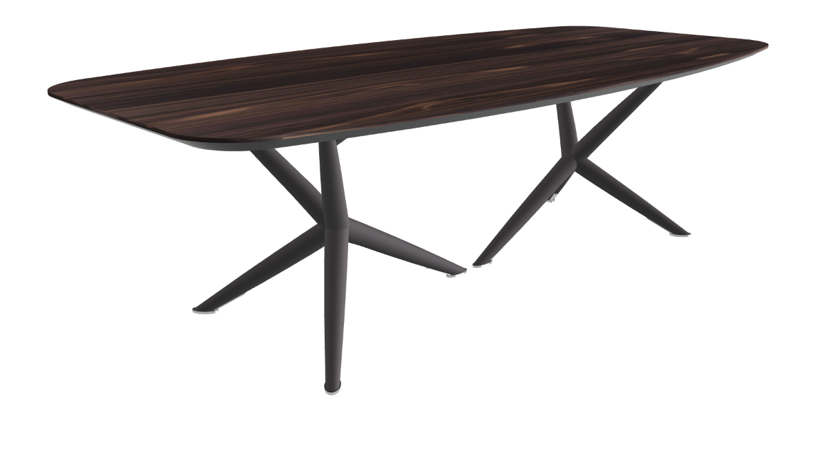 Cattelan Italia Atlantis Wood Barrel-Shaped Dining Table