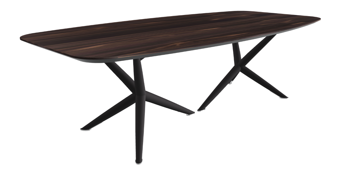 Cattelan Italia Atlantis Wood Barrel-Shaped Dining Table