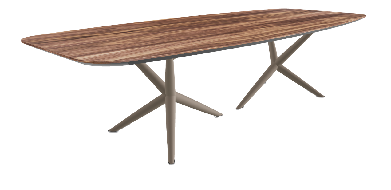 Cattelan Italia Atlantis Wood Barrel-Shaped Dining Table