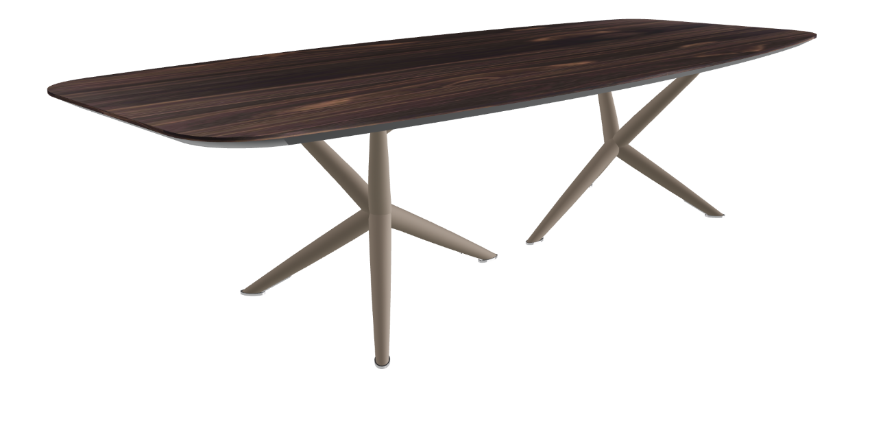 Cattelan Italia Atlantis Wood Barrel-Shaped Dining Table