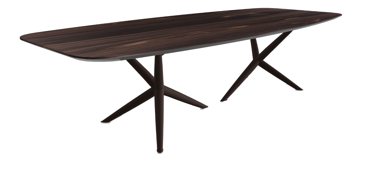 Cattelan Italia Atlantis Wood Barrel-Shaped Dining Table