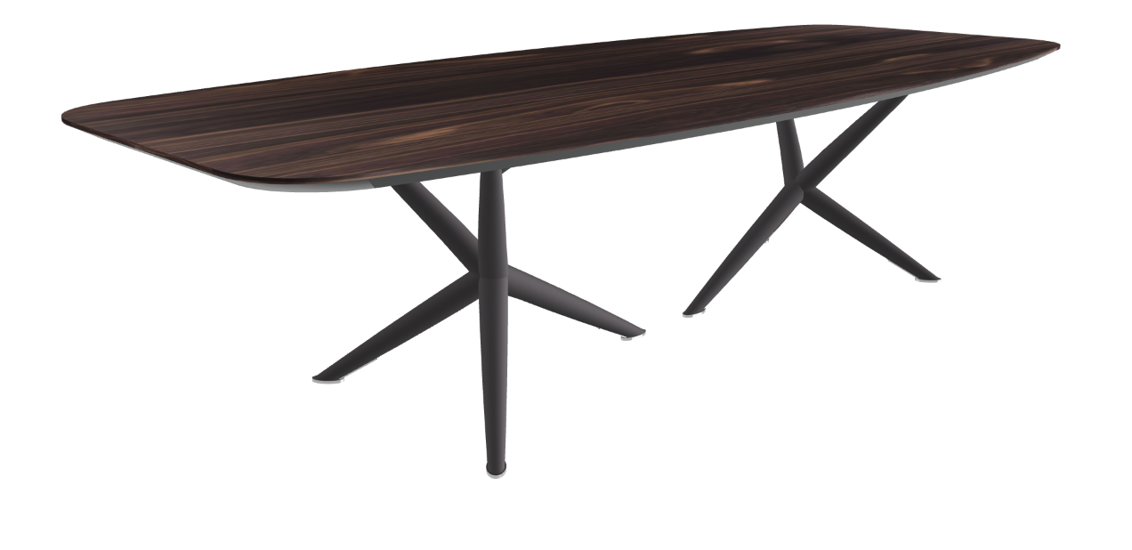 Cattelan Italia Atlantis Wood Barrel-Shaped Dining Table