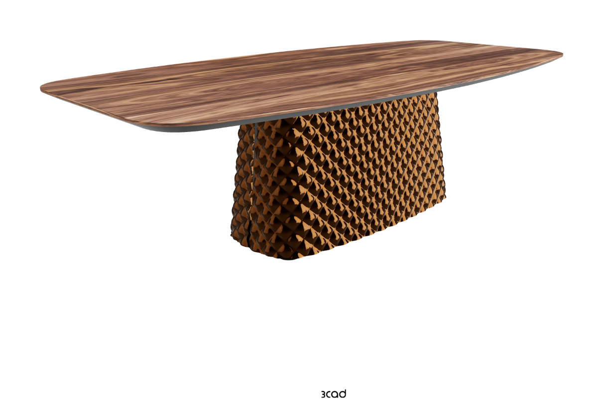 Cattelan Italia Atrium Wood Dining Table