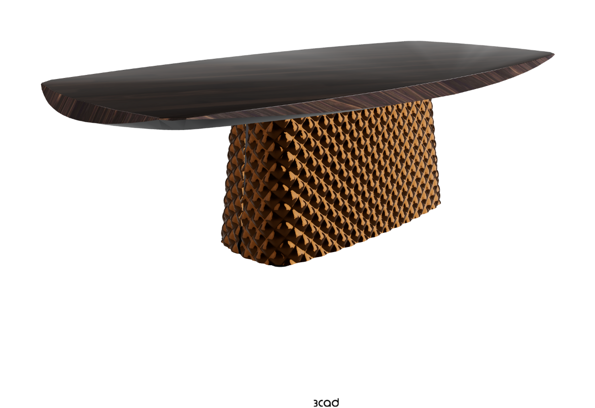 Cattelan Italia Atrium Masterwood Dining Table