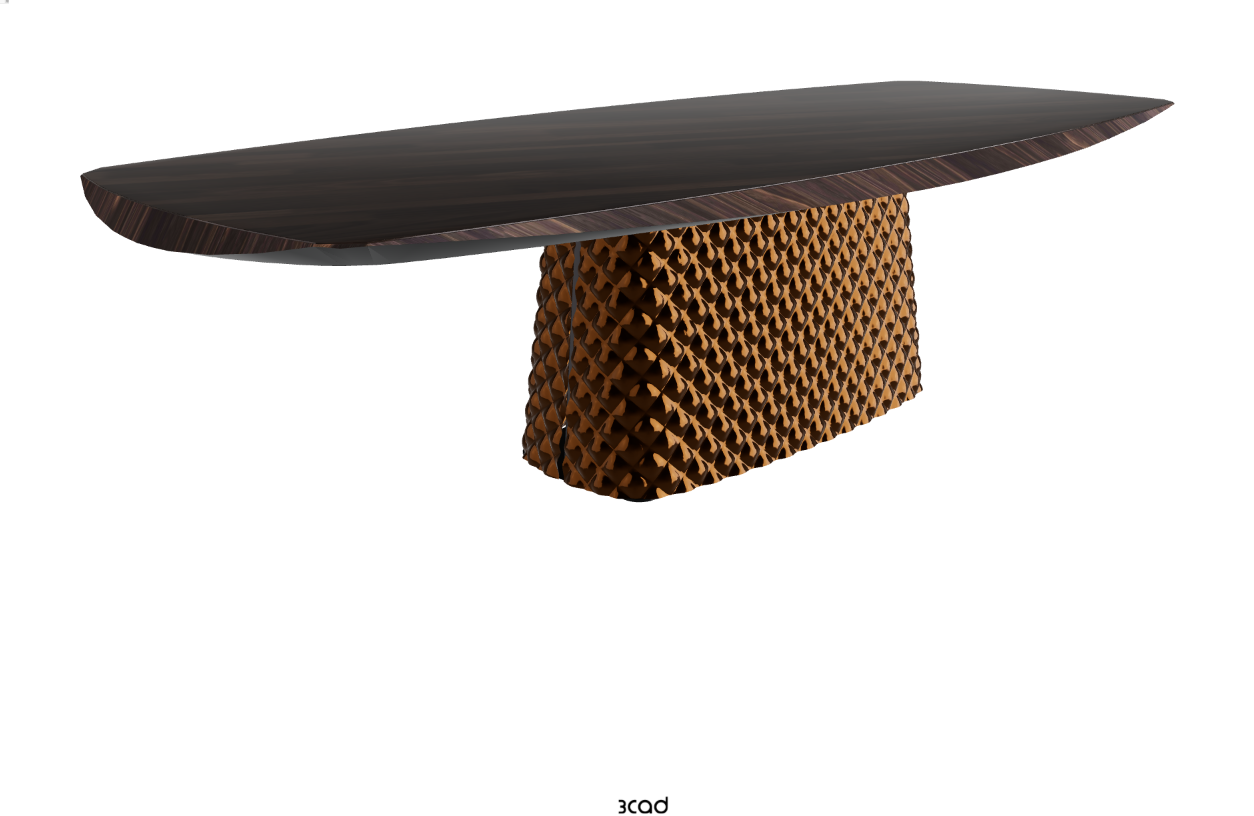 Cattelan Italia Atrium Masterwood Dining Table