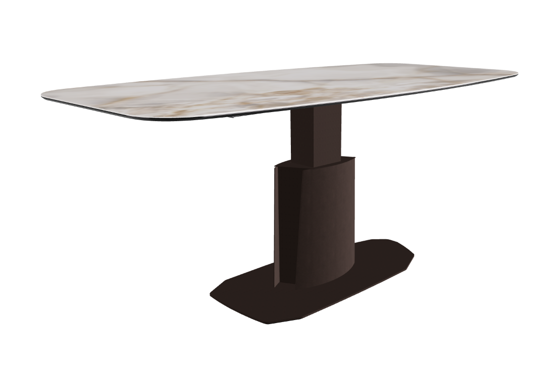 240x120x73 to 105h Barrel Shaped_Alabastro_Bronze Embossed_Extended