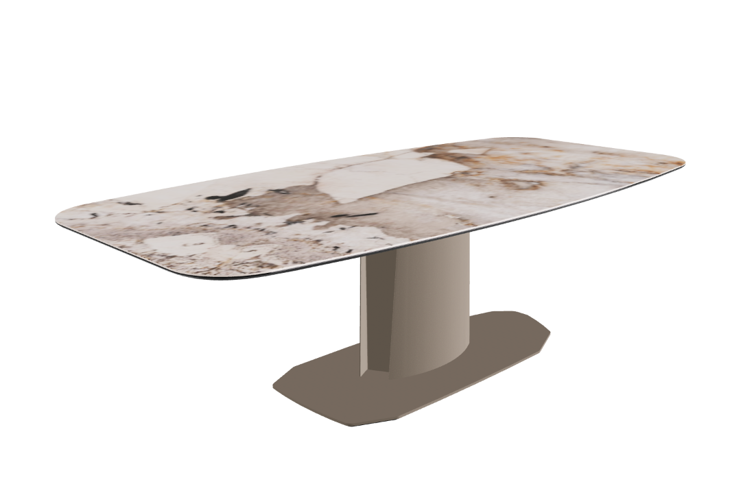 240x120x73 to 105h Barrel Shaped_Kaindy_Titanium Embossed_Closed
