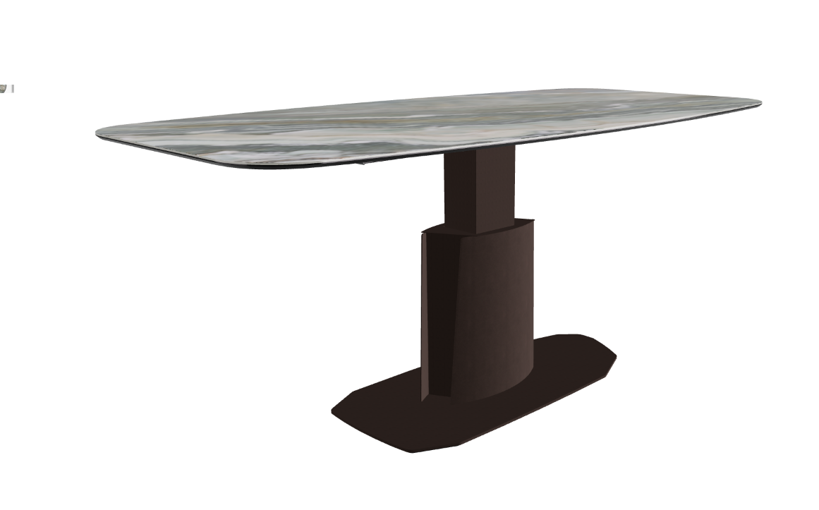 240x120x73 to 105h Barrel Shaped_Corcovado_Bronze Embossed_Extended