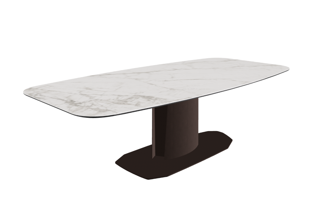 240x120x73 to 105h Barrel Shaped_Matt Invisible_Bronze Embossed_Closed