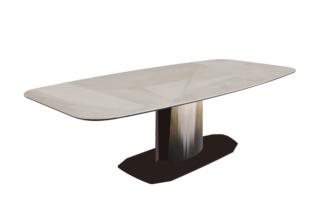 240x120x73 to 105h Barrel Shaped_Luxor_Oxy Brass_Closed