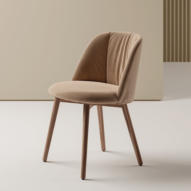 Bontempi Casa Agatha Dining Chair with Solid wooden Frame