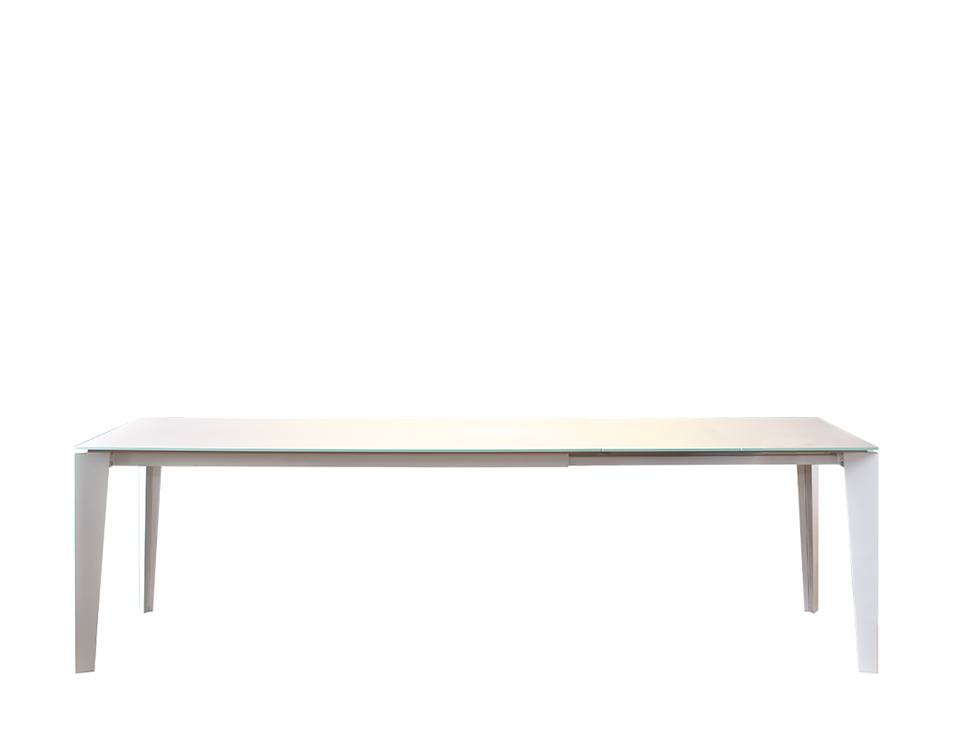 Cruz Xxl Table with extensions and lacquered metal frame