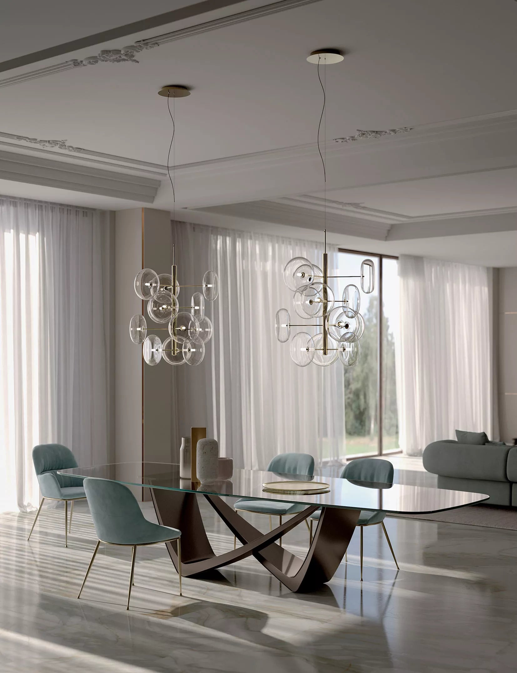 BACH Dining Table – Barrel Fix (Multiple Sizes Available)