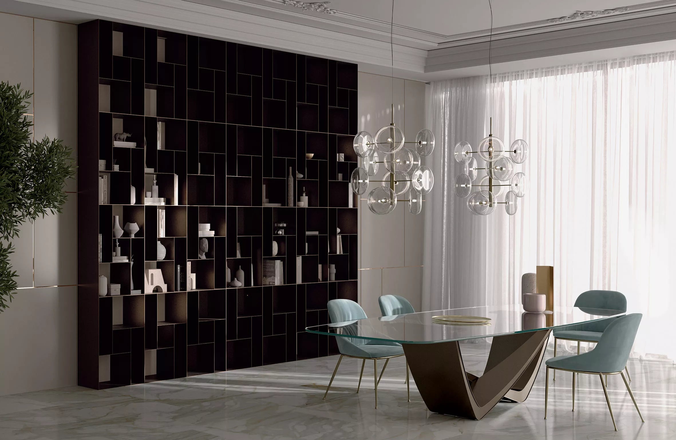 BACH Dining Table – Barrel Fix (Multiple Sizes Available)