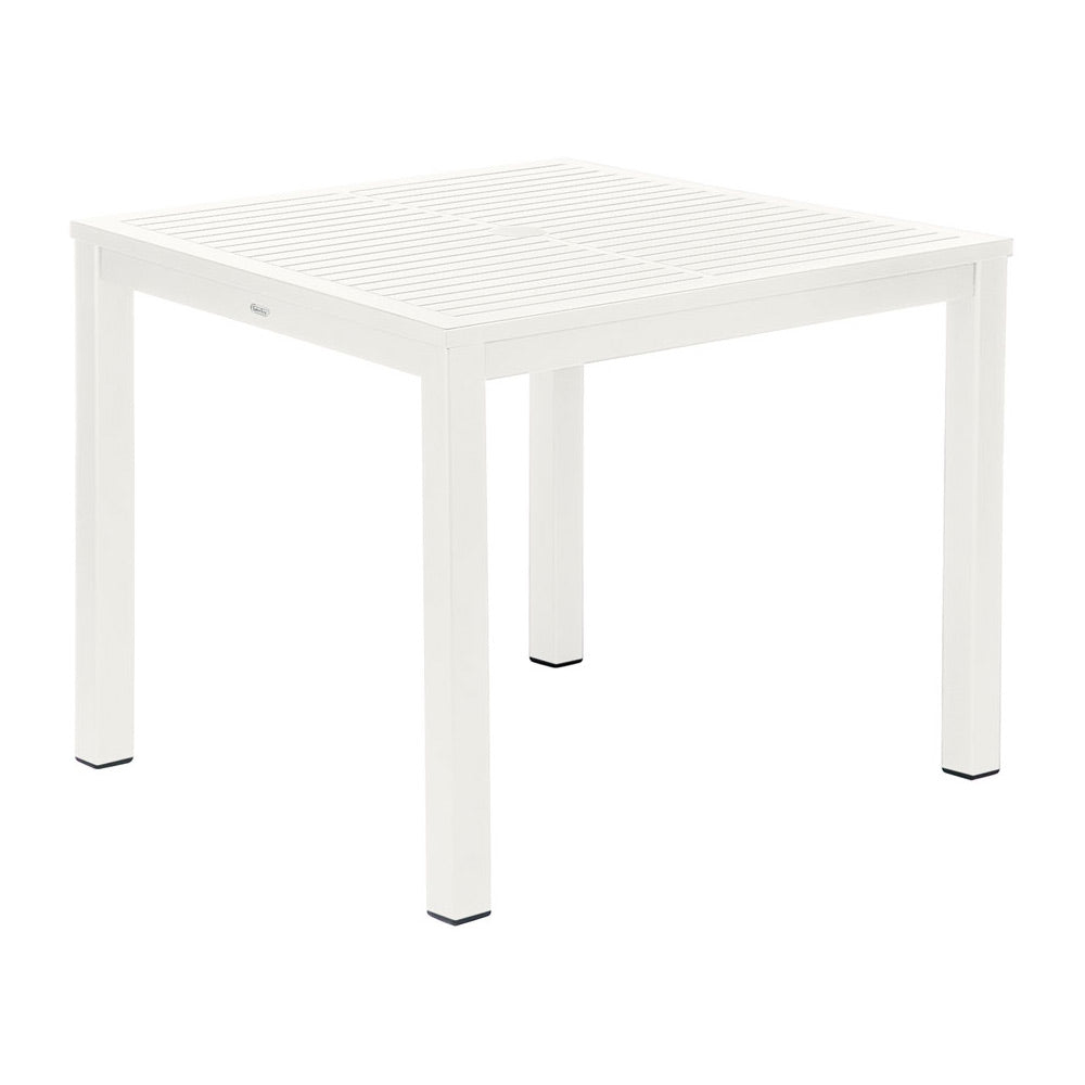 Barlow Tyrie Aura Dining Aluminium Table 90 Square