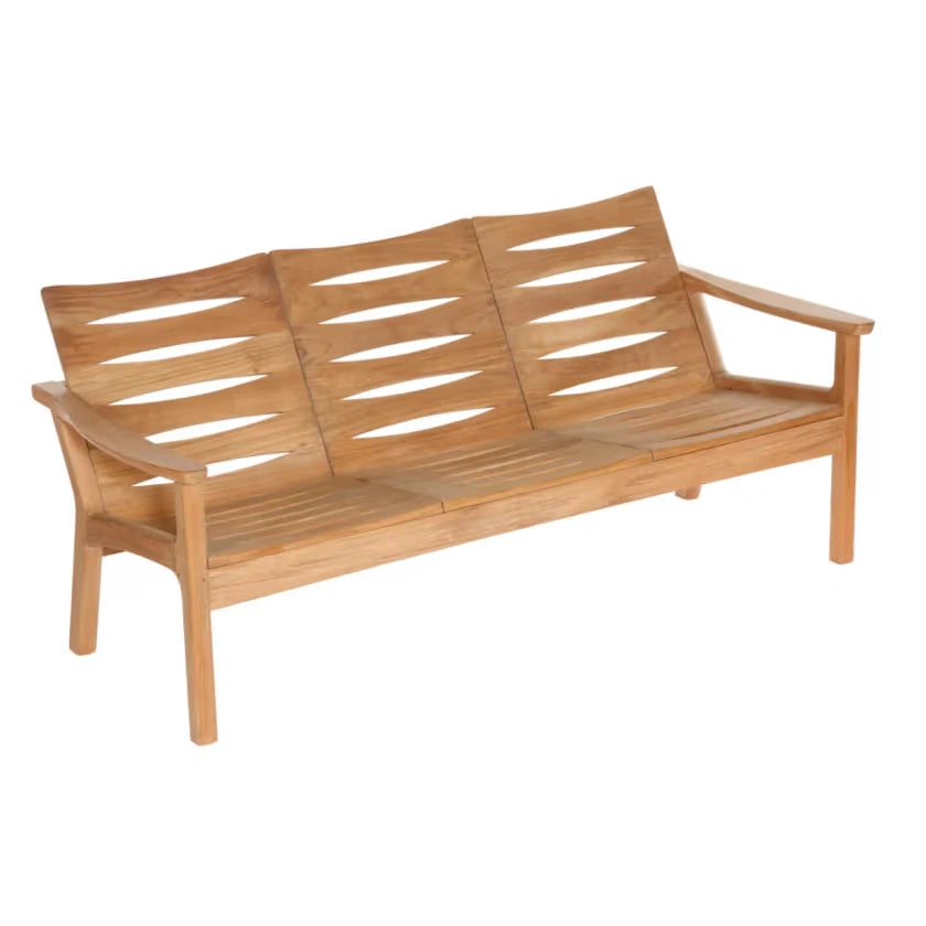 Barlow Tyrie Monterey Deep Seating Three Seater Settee – Solid Teak