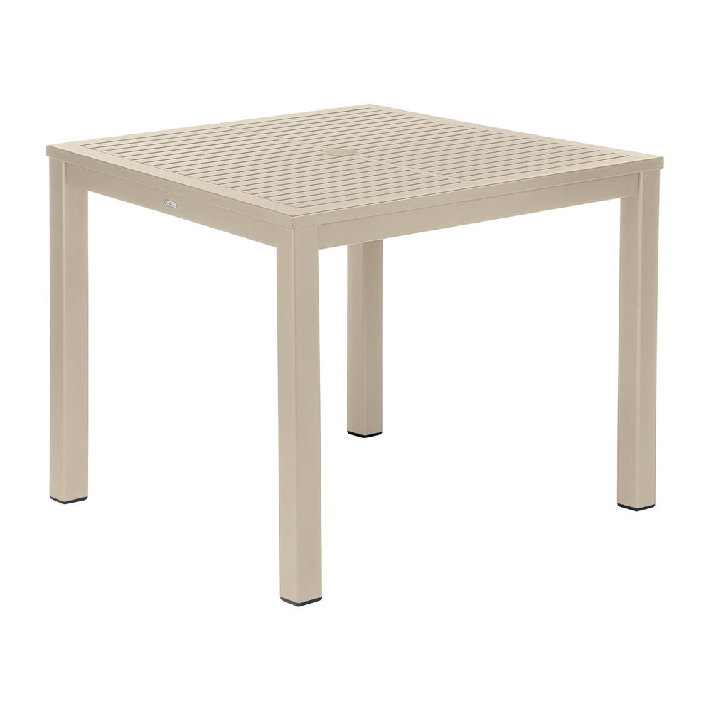 Barlow Tyrie Aura Dining Aluminium Table 90 Square