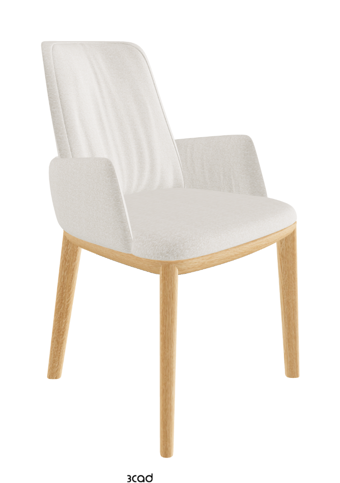 Belinda Dining Armchair_Natural Ashwood_Fabric_B241