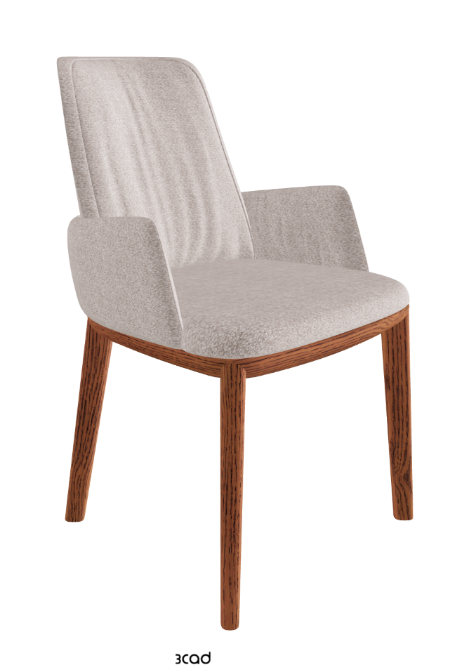 Belinda Dining Armchair_Canaletto Walnut Stained Ashwood_Fabric_B242