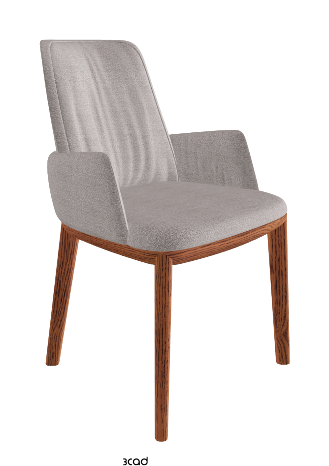 Belinda Dining Armchair_Canaletto Walnut Stained Ashwood_Fabric_B243