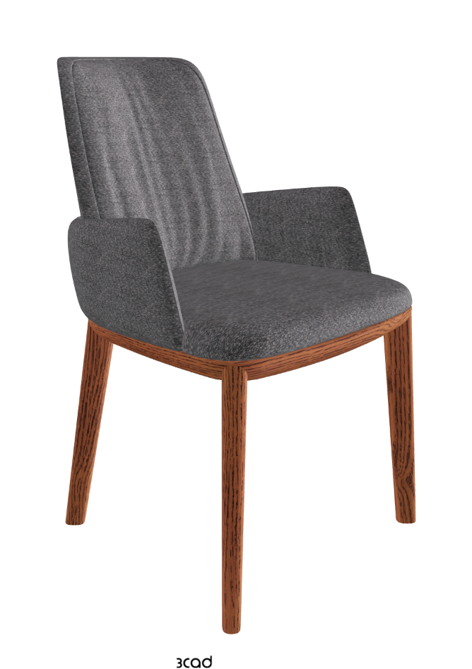 Belinda Dining Armchair_Canaletto Walnut Stained Ashwood_Fabric_B244