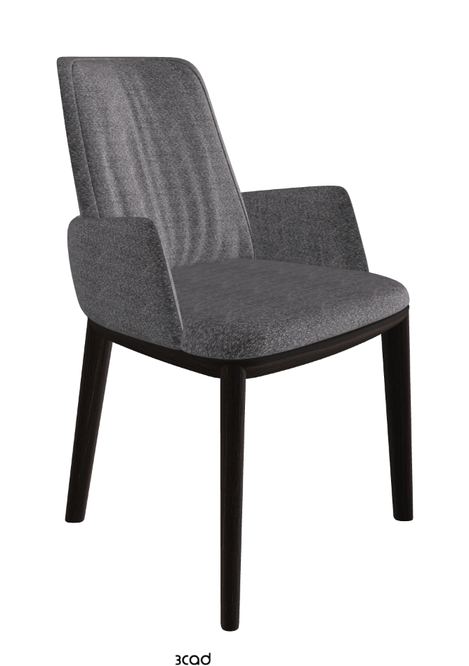 Belinda Dining Armchair_Burned Oak Stained Ashwood_Fabric_B244