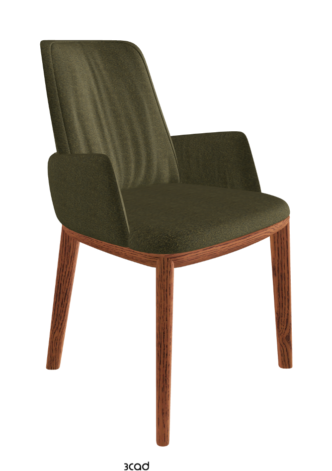 Belinda Dining Armchair_Canaletto Walnut Stained Ashwood_Fabric_B249