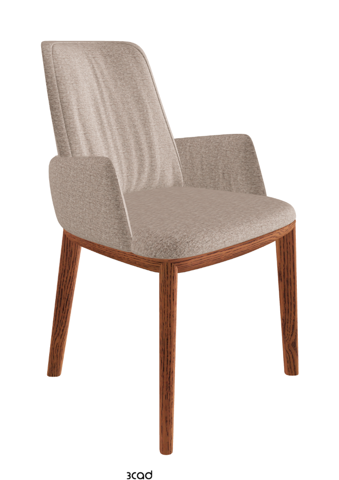 Belinda Dining Armchair_Canaletto Walnut Stained Ashwood_Fabric_B731