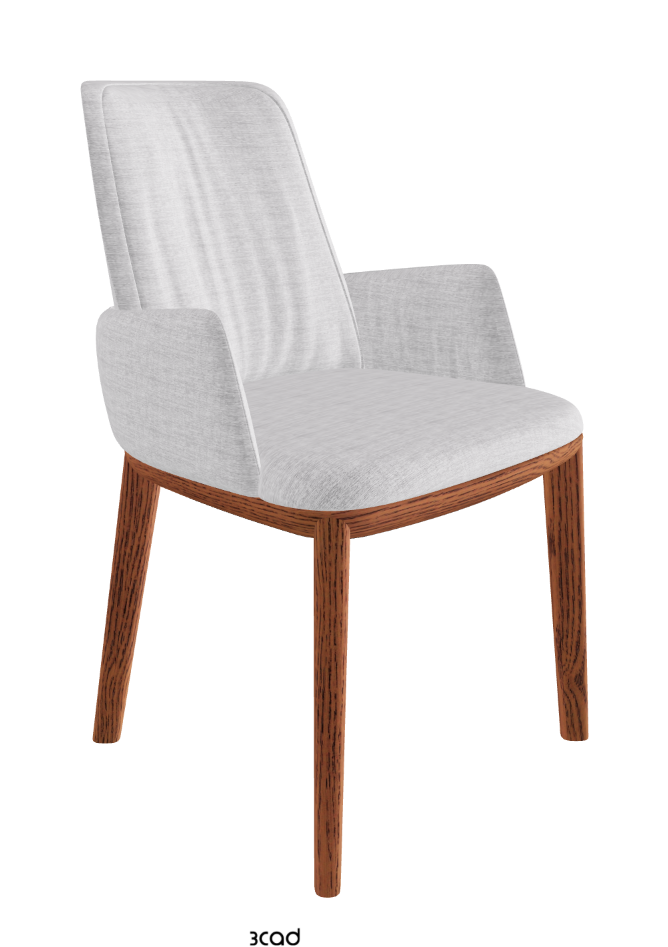 Belinda Dining Armchair_Canaletto Walnut Stained Ashwood_Fabric_B810