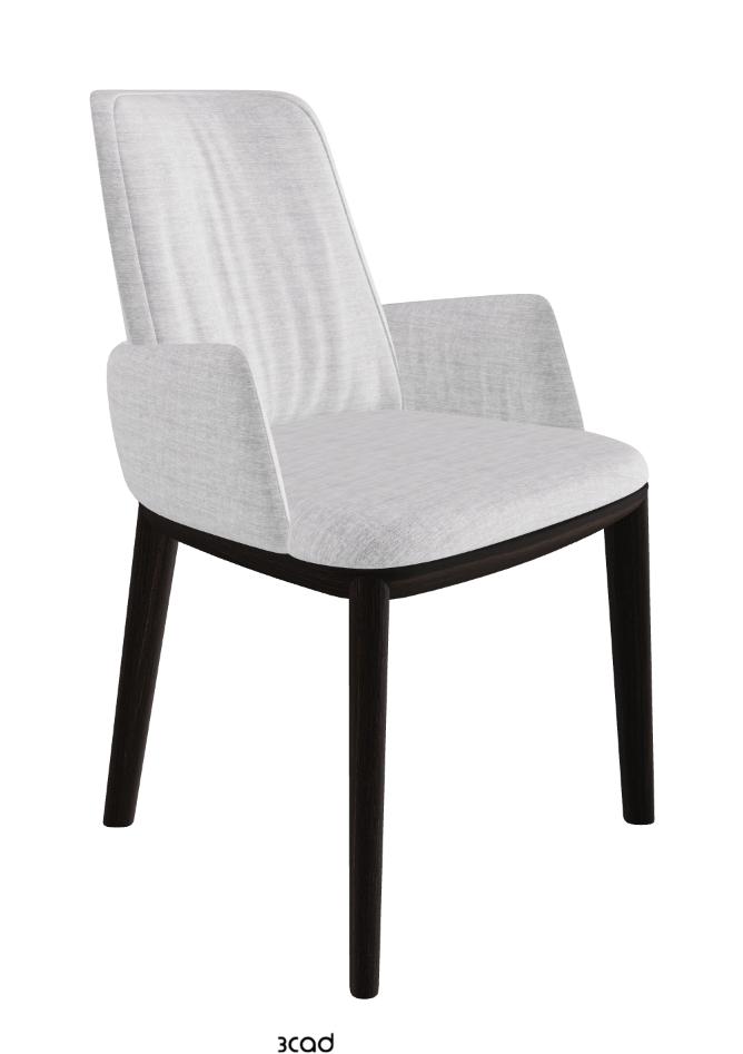 Belinda Dining Armchair_Burned Oak Stained Ashwood_Fabric_B810