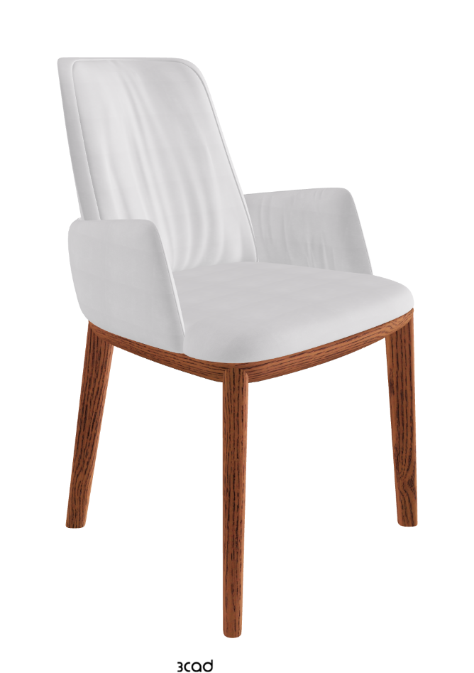 Belinda Dining Armchair_Canaletto Walnut Stained Ashwood_Fabric_B921