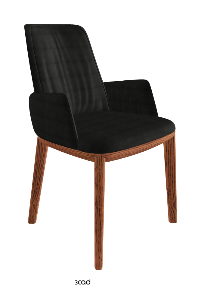 Belinda Dining Armchair_Canaletto Walnut Stained Ashwood_Fabric_B932