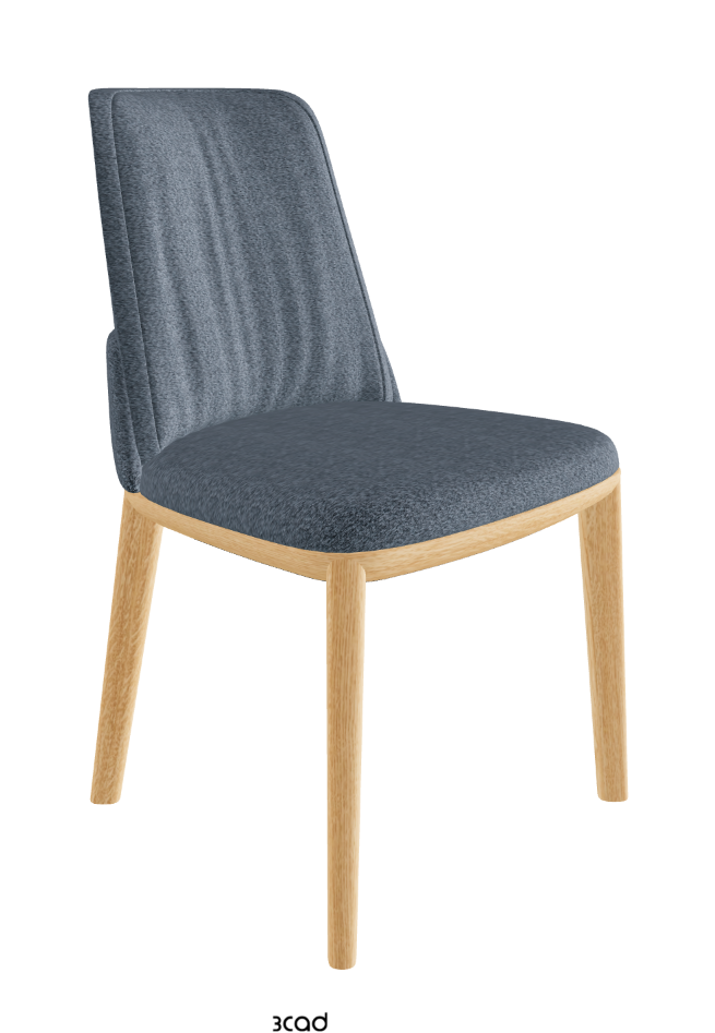 Belinda Dining Chair_Natural Ashwood_Fabric_B245