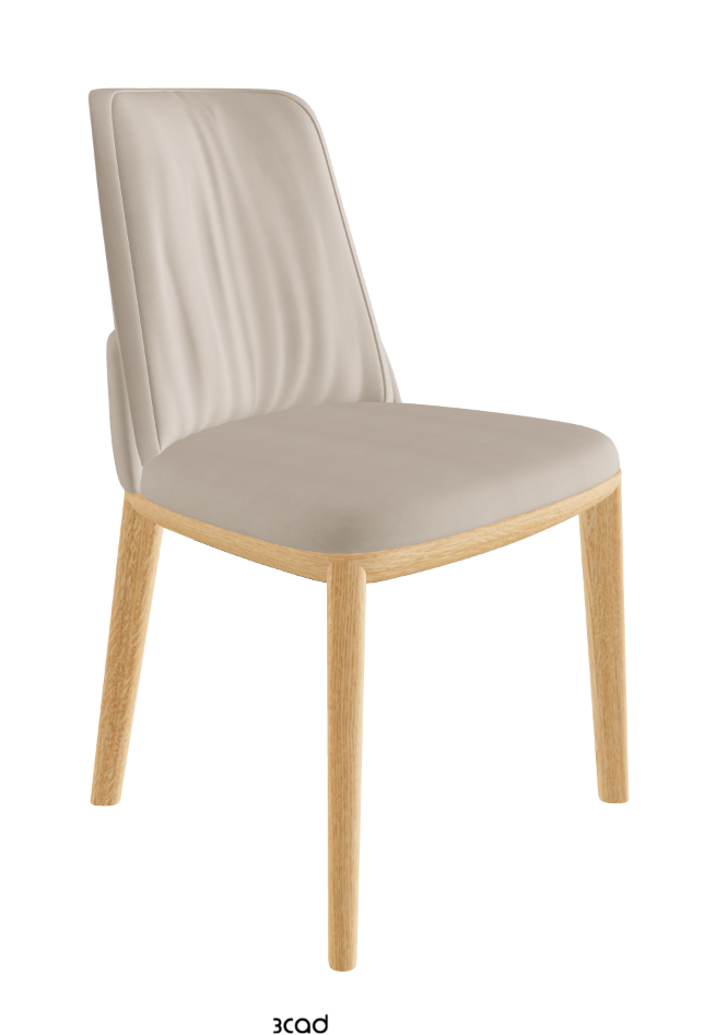 Belinda Dining Chair_Natural Ashwood_Fabric_B926