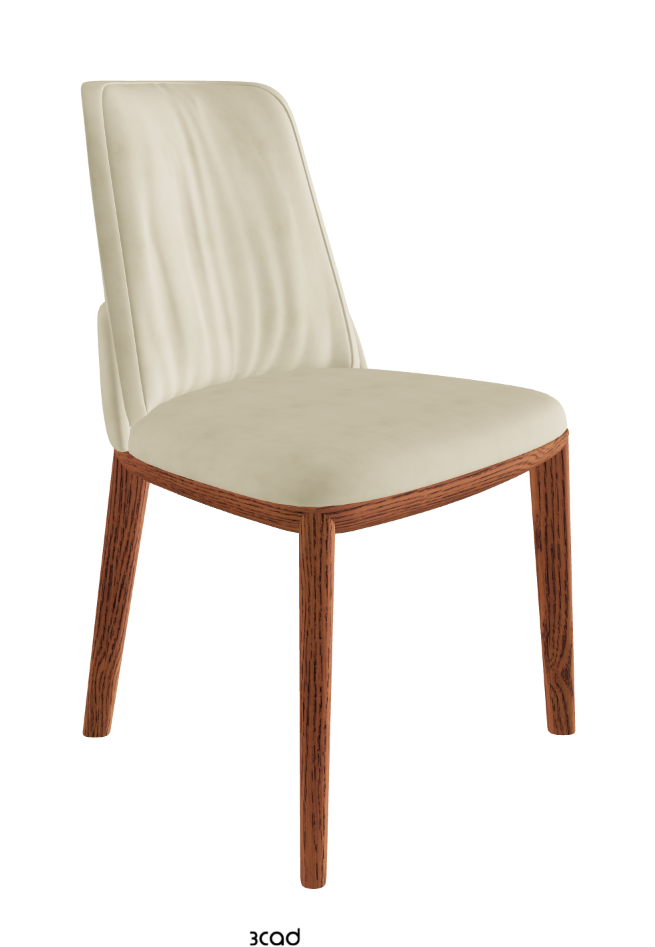 Belinda Dining Chair_Canaletto Walnut Stained Ashwood_Micro Nubuk_Beige