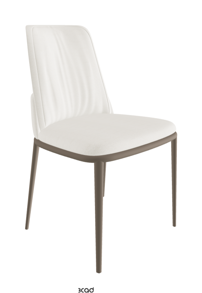 Belinda ML Dining Chair_Titanium Embossed_Fabric_B240