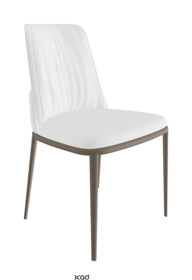 Belinda ML Dining Chair_Titanium Embossed_Fabric_B920