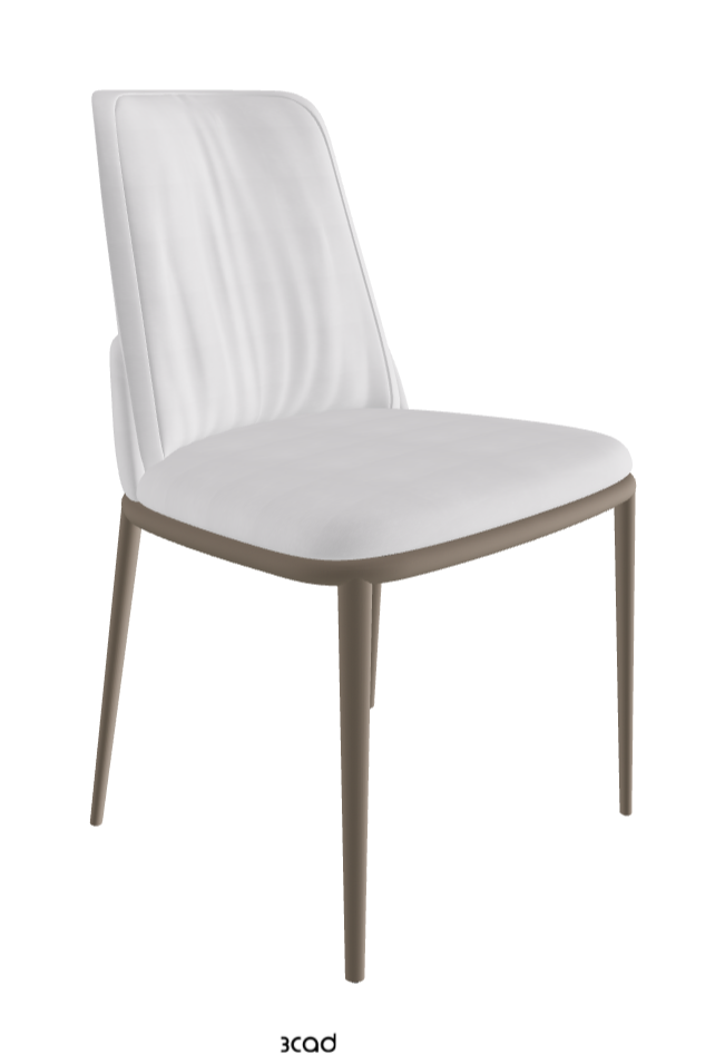 Belinda ML Dining Chair_Titanium Embossed_Fabric_B921