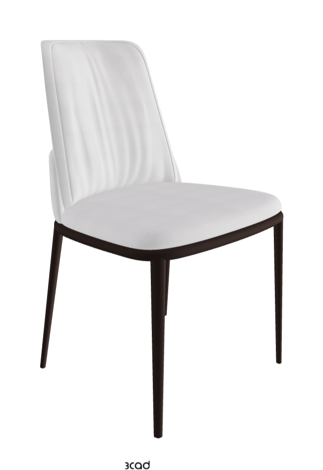 Belinda ML Dining Chair_Bronze Embossed_Fabric_B921