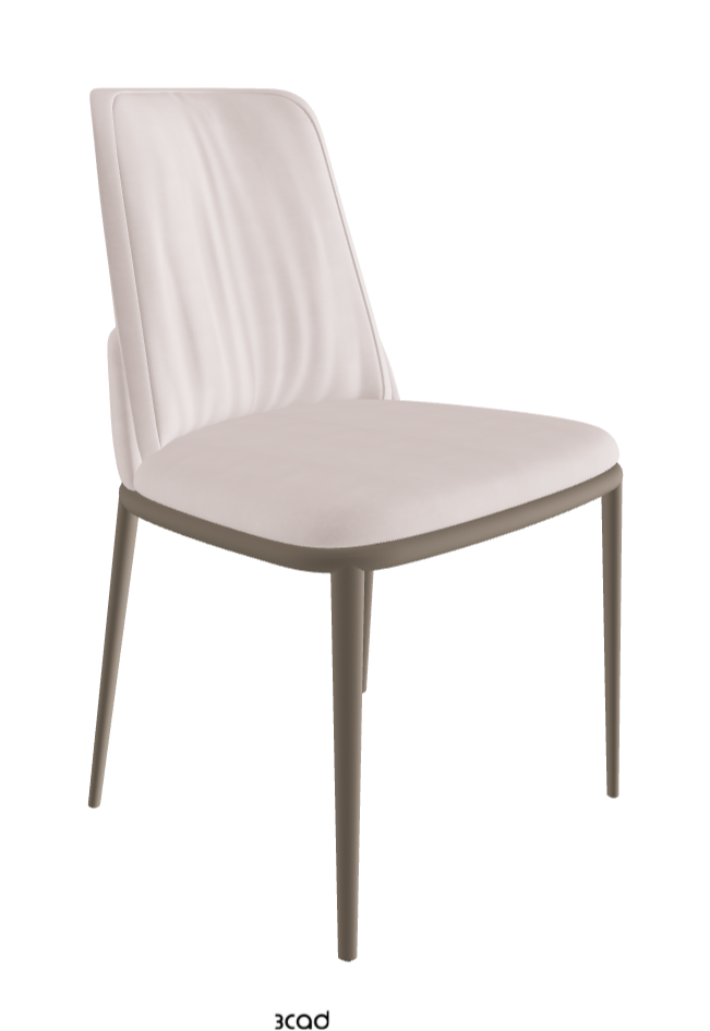 Belinda ML Dining Chair_Titanium Embossed_Fabric_B923