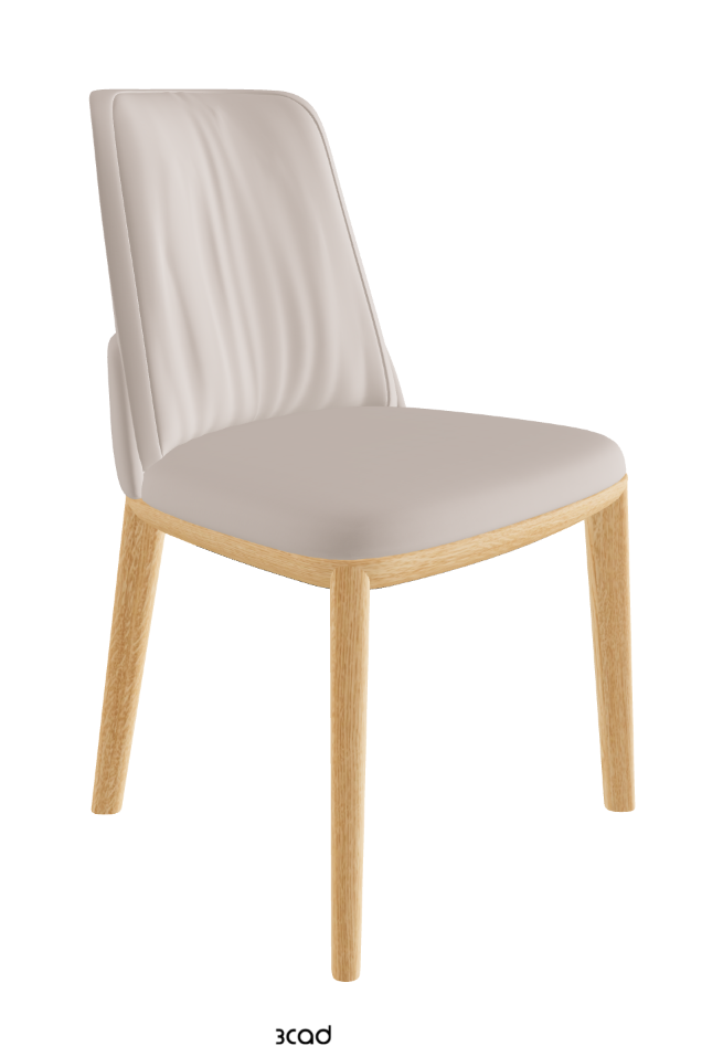 Belinda Dining Chair_Natural Ashwood_Soft Leather_Nymph