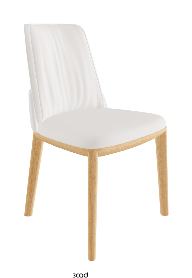 Belinda Dining Chair_Natural Ashwood_Soft Leather_Oyster